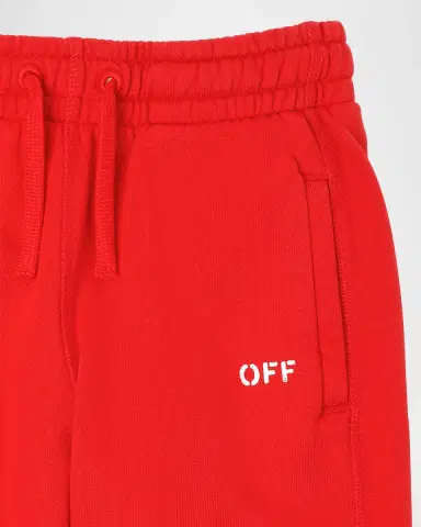 Off-White Boy's Diagonal Paint Sweatpants, Size | Thumbnail 3