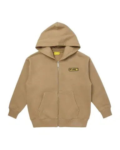 Off-White Boy's Arrow Patch Logo Zip Hoodie, Size 4-12 | Thumbnail 1