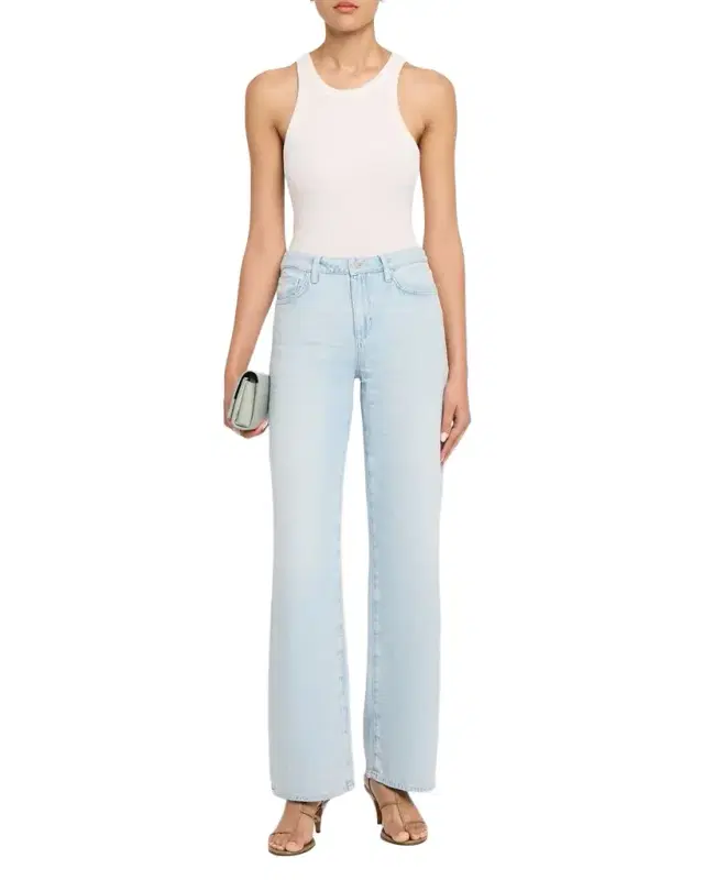 Scottie High-Rise Wide-Leg Denim jeans