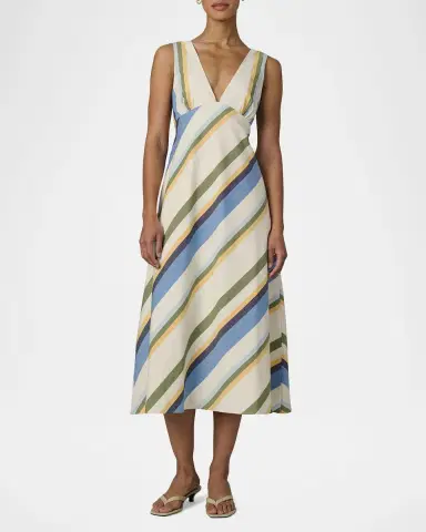 Joe 's Jeans The Joni Midi Dress | Thumbnail 2 Joe 's Jeans The Joni Midi Dress | Thumbnail 2