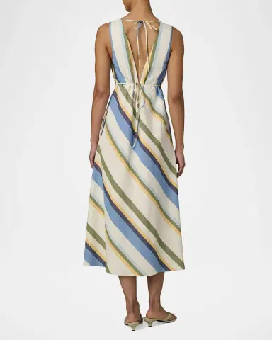 Joe 's Jeans The Joni Midi Dress | Thumbnail 3 Joe 's Jeans The Joni Midi Dress | Thumbnail 3