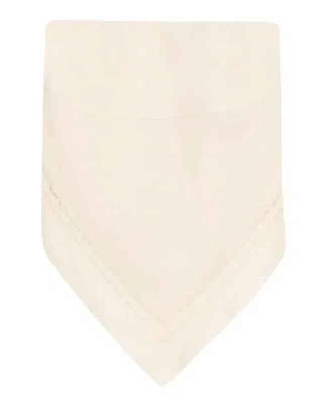 SIMKHAI Lahni Strapless Linen Lace Top
