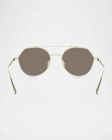 Dior DiorBlacksuit R6U Round Sunglasses | Thumbnail 5