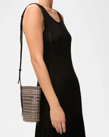 Loewe x Paula's Ibiza Braid Woven Palm Leaf Crossbody Bag | Thumbnail 5