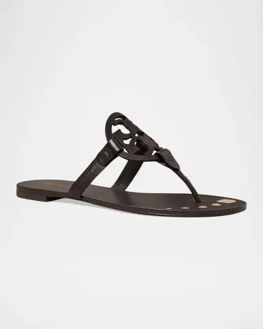 Tory Burch Miller Nail Polish Leather Thong Sandals | Thumbnail 2 Tory Burch Miller Nail Polish Leather Thong Sandals | Thumbnail 2