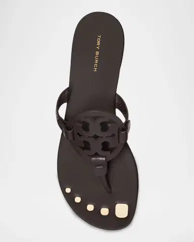 Tory Burch Miller Nail Polish Leather Thong Sandals | Thumbnail 4 Tory Burch Miller Nail Polish Leather Thong Sandals | Thumbnail 4