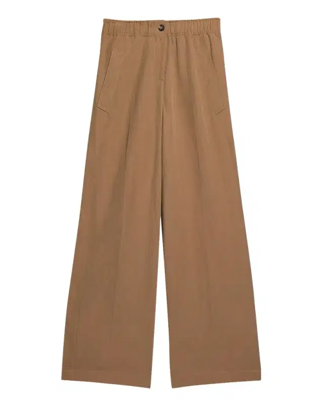 Helmut Lang Trench Wide-Leg Pull-On Trousers