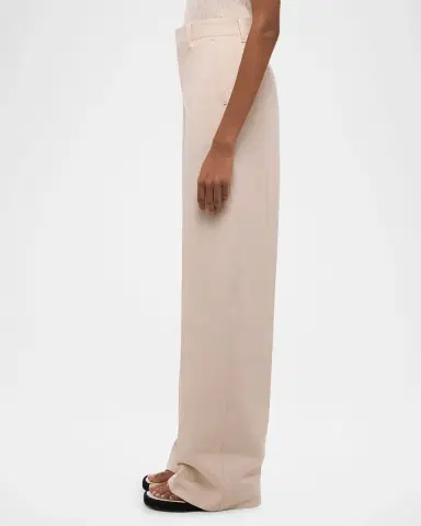 Helmut Lang Wide-Leg Cotton Sailor Trousers | Thumbnail 6 Helmut Lang Wide-Leg Cotton Sailor Trousers | Thumbnail 6