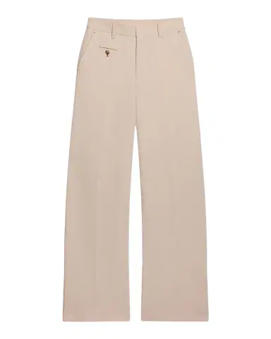 Helmut Lang Wide-Leg Cotton Sailor Trousers | Thumbnail 1 Helmut Lang Wide-Leg Cotton Sailor Trousers | Thumbnail 1