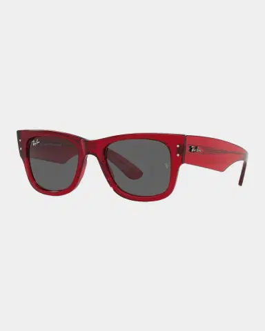 Ray-Ban Logo Square Nylon Sunglasses, 51MM | Thumbnail 4 Ray-Ban Logo Square Nylon Sunglasses, 51MM | Thumbnail 4