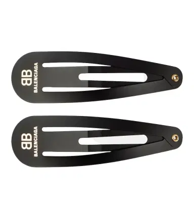 Balenciaga Holli XXL BB set of two hair clips | Thumbnail 1 Balenciaga Holli XXL BB set of two hair clips | Thumbnail 1