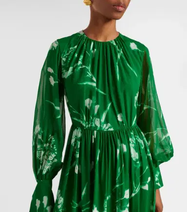 Erdem Floral silk voile gown | Thumbnail 2