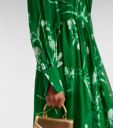 Erdem Floral silk voile gown | Thumbnail 3