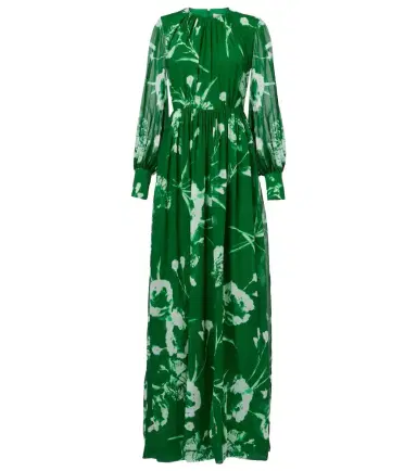 Erdem Floral silk voile gown | Thumbnail 1