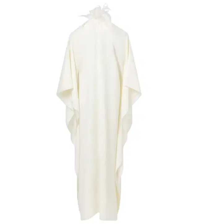 Taller Marmo Feather-trimmed off-shoulder gown