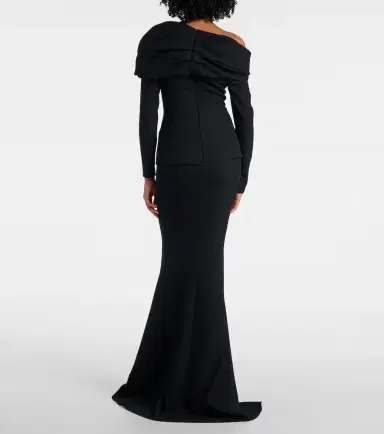 Safiyaa Draped gown | Thumbnail 2 Safiyaa Draped gown | Thumbnail 2
