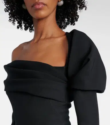 Safiyaa Draped gown | Thumbnail 3 Safiyaa Draped gown | Thumbnail 3