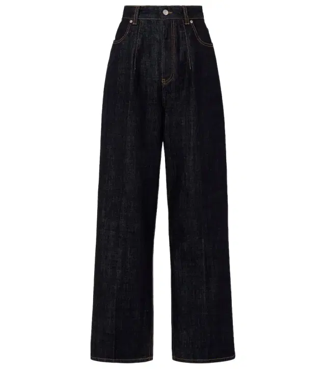 Victoria Beckham High-rise straight jeans