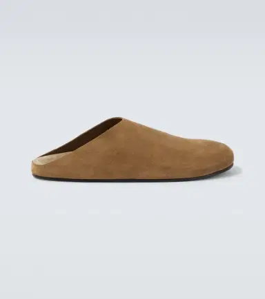 The Row Hudson suede mules | Thumbnail 4