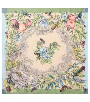 Etro Norma floral silk scarf | Thumbnail 1