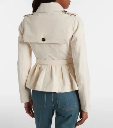 Burberry Isabella cotton gabardine jacket | Thumbnail 2 Burberry Isabella cotton gabardine jacket | Thumbnail 2