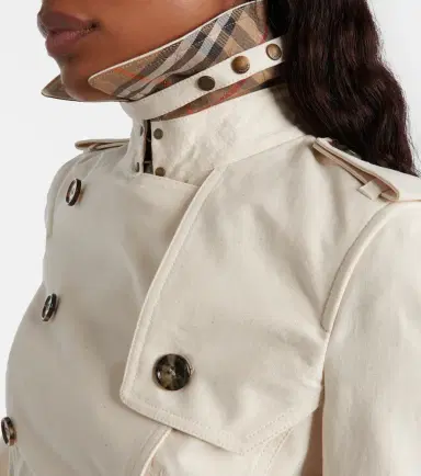 Burberry Isabella cotton gabardine jacket | Thumbnail 4 Burberry Isabella cotton gabardine jacket | Thumbnail 4