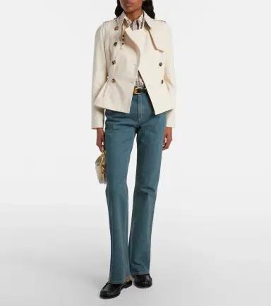 Burberry Isabella cotton gabardine jacket | Thumbnail 5 Burberry Isabella cotton gabardine jacket | Thumbnail 5
