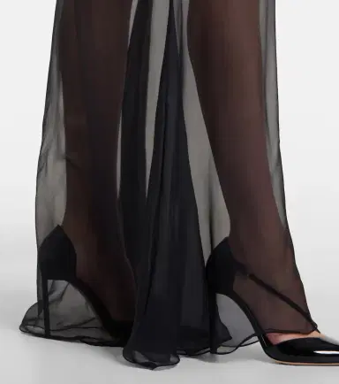 Tom Ford Lace-trimmed satin gown | Thumbnail 2