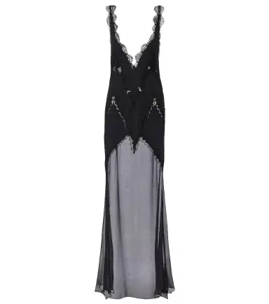 Tom Ford Lace-trimmed satin gown | Thumbnail 1