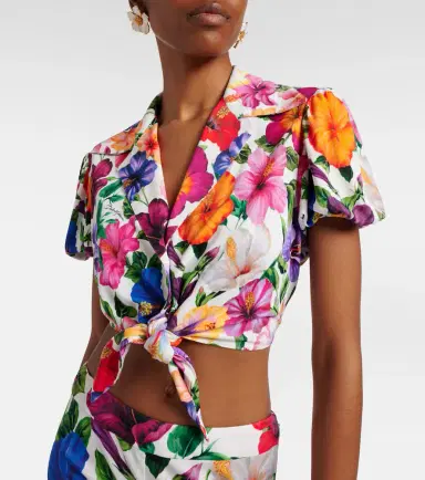 Dolce & Gabbana Floral crop top | Thumbnail 2