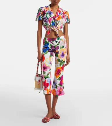Dolce & Gabbana Floral crop top | Thumbnail 3