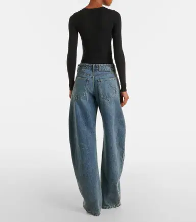 Alaïa Alaïa Barrel-leg jeans | Thumbnail 5 Alaïa Alaïa Barrel-leg jeans | Thumbnail 5