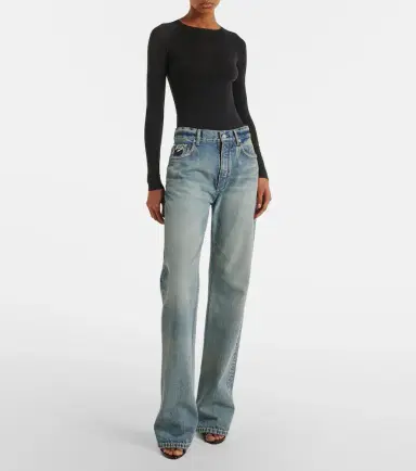 Alaïa Alaïa Straight jeans | Thumbnail 2 Alaïa Alaïa Straight jeans | Thumbnail 2