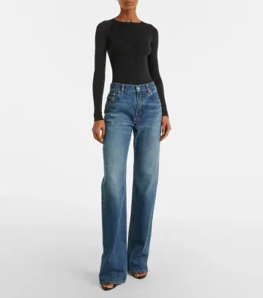 Alaïa Alaïa Bootcut jeans | Thumbnail 4