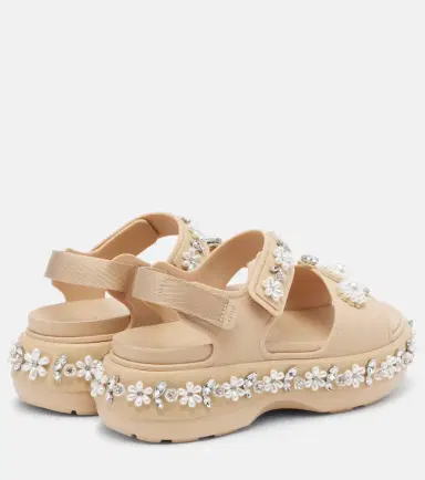 Simone Rocha x Crocs embellished platform sandals | Thumbnail 2