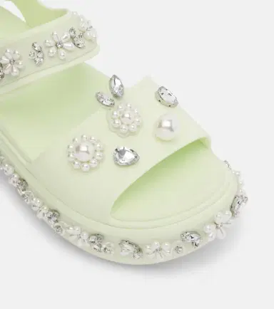 Simone Rocha x Crocs embellished platform sandals | Thumbnail 3 Simone Rocha x Crocs embellished platform sandals | Thumbnail 3