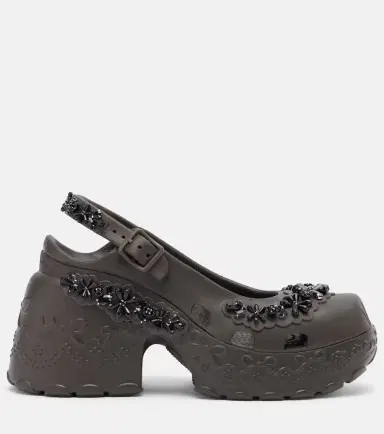 Simone Rocha x Crocs embellished slingback pumps | Thumbnail 3 Simone Rocha x Crocs embellished slingback pumps | Thumbnail 3