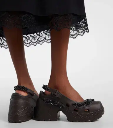Simone Rocha x Crocs embellished slingback pumps | Thumbnail 6 Simone Rocha x Crocs embellished slingback pumps | Thumbnail 6