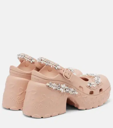 Simone Rocha x Crocs embellished slingback pumps | Thumbnail 4 Simone Rocha x Crocs embellished slingback pumps | Thumbnail 4