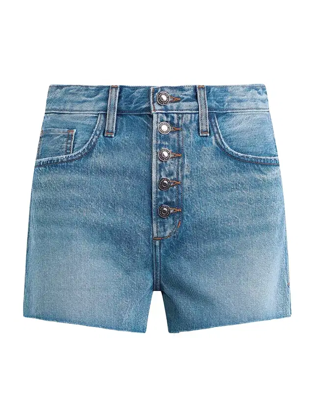 Favorite Daughter Women's The Caroline High-Rise Denim Shorts - Helena