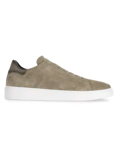 To Boot New York Men's James Suede Low-Top Sneakers - Antilope - Size 12 | Thumbnail 1