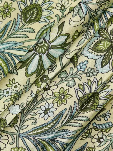 Veronica Beard Women's Gemma Floral Silk-Blend Maxi Dress | Thumbnail 7
