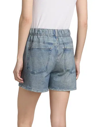 rag & bone Women's Miramar Printed Terry Walking Shorts - Saratoga - Size Large | Thumbnail 5