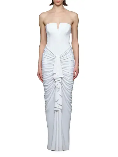 Et Ochs Women's Selena Ruched Strapless Gown | Thumbnail 2