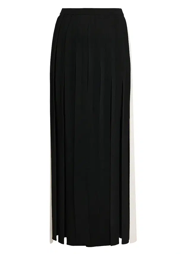 MOSCHINO Women's Wool Fringe Maxi Skirt - Multi Black