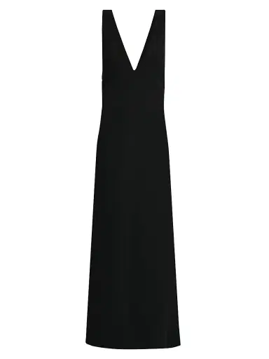 MOSCHINO Women's Rhinestone Chains Stretch-Crepe Gown - Black - Size 12 | Thumbnail 1 MOSCHINO Women's Rhinestone Chains Stretch-Crepe Gown - Black - Size 12 | Thumbnail 1