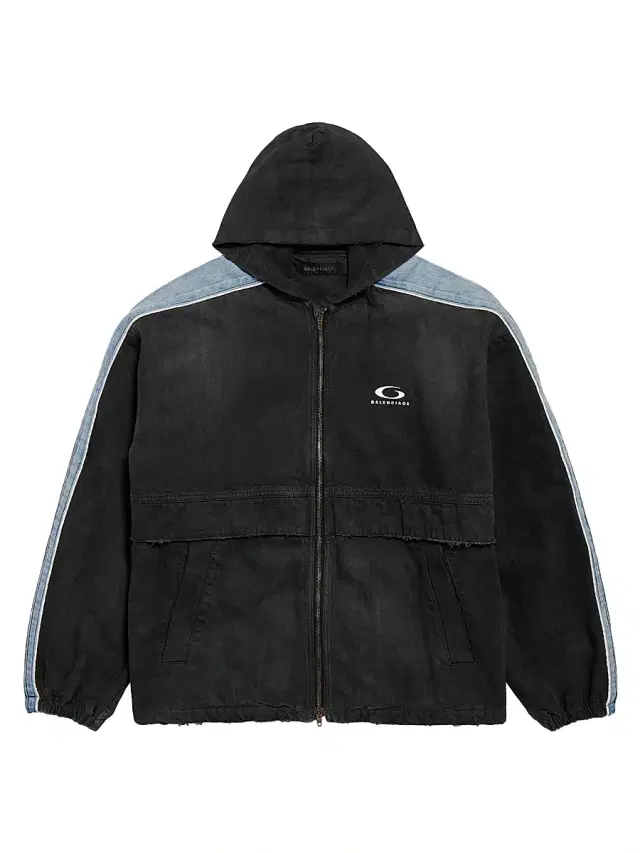 Men's Piping Detail Jacket - Black