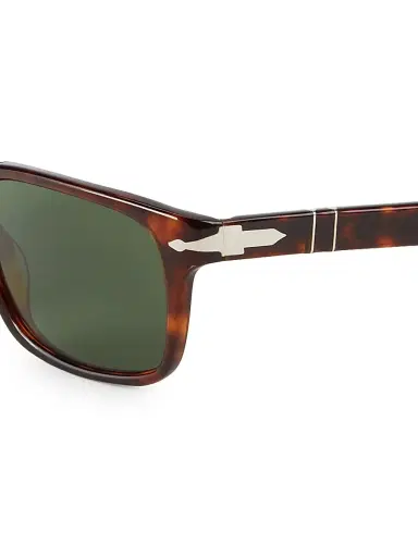 PERSOL Men's 55MM Havana Rectangular Sunglasses | Thumbnail 3 PERSOL Men's 55MM Havana Rectangular Sunglasses | Thumbnail 3