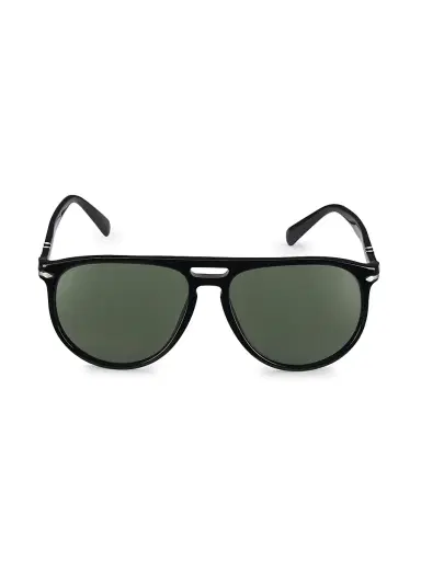 PERSOL Men's Toms 55MM Pilot Sunglasses | Thumbnail 1