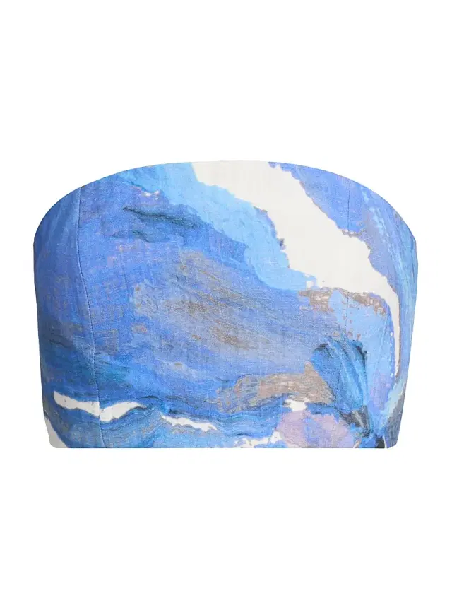 Women's Rumi Strapless Top - Spliced Bloom